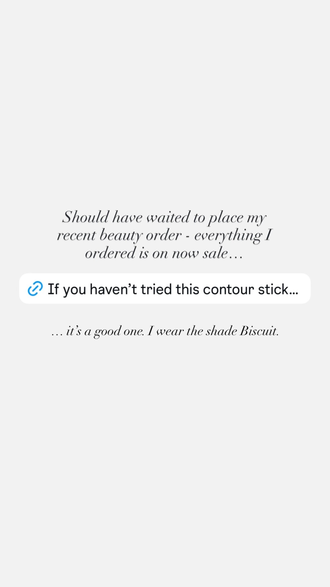 Face Trace Contour Stick
Westman Atelier on sale now!

#cleanbeauty
#classicstyle
#contouring
#classicmakeup
#everydaymakeup

#LTKootd #LTKSpringSale #LTKSaleAlert