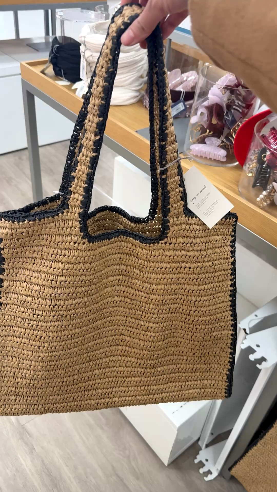 Bag from target that I am currently crushing on. Cute for a day on the beach 💕￼

#LTKSeasonal #LTKdayinmylife