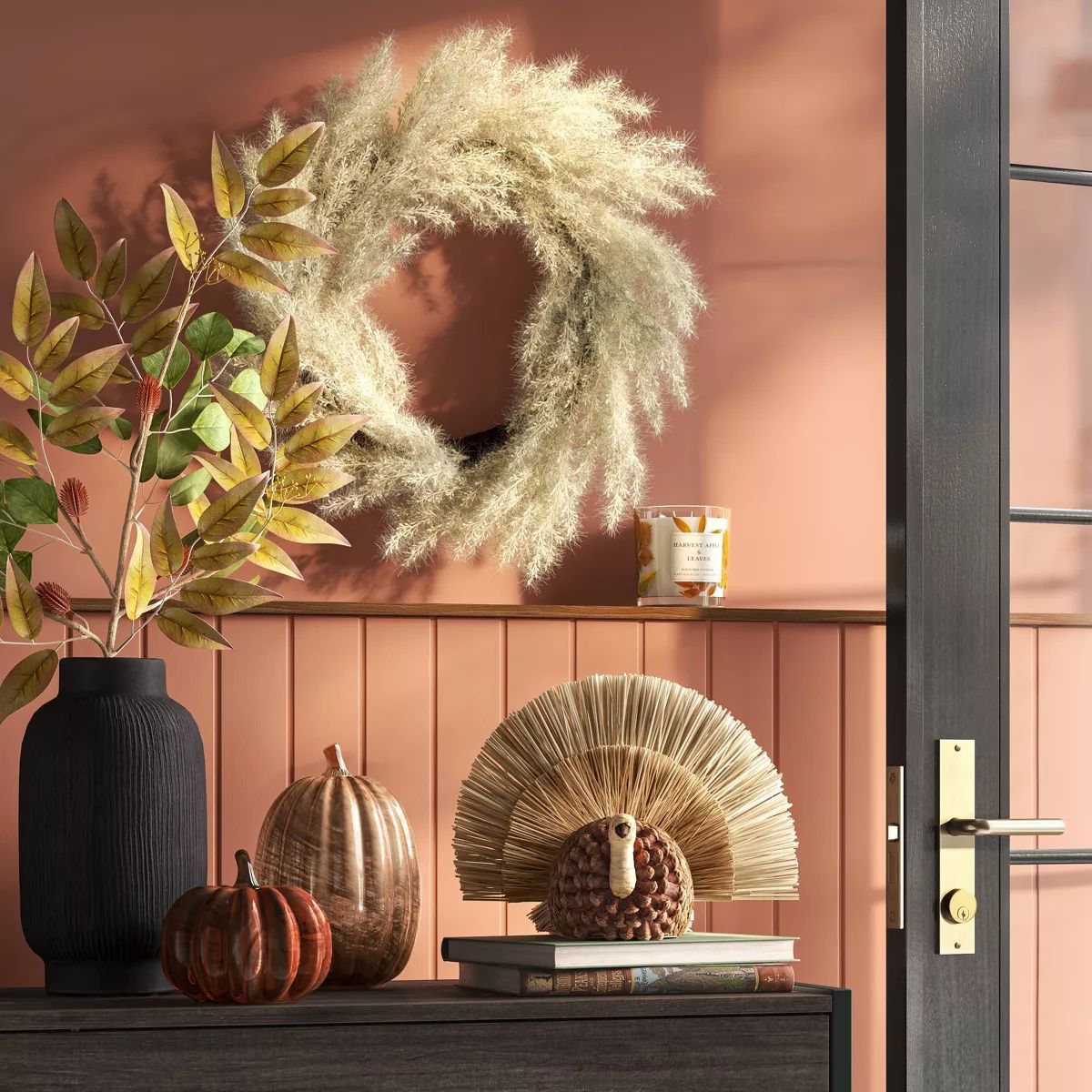 Medium Glass Pumpkin Dark Brown - Threshold™ | Target