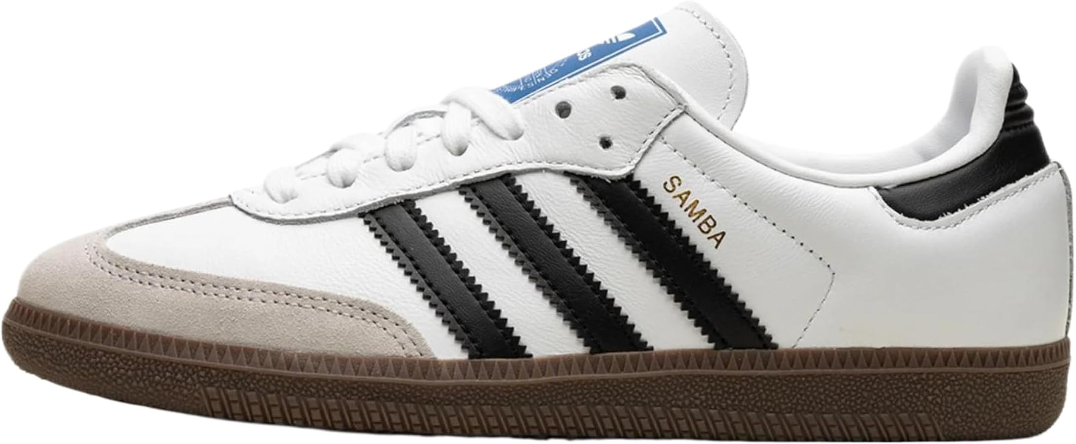 adidas FTWWHT/CBLACK/CGRANI Women's Samba OG W FTWR whiteCore Black/Clear Granite 8 US, 8 Wide | Amazon (US)