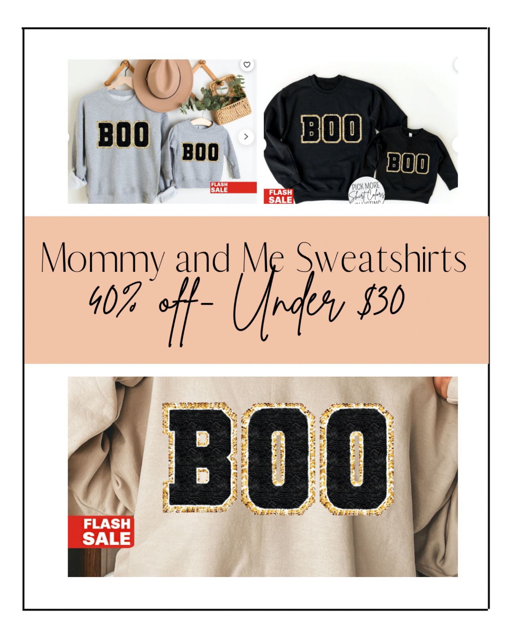 Mommy and me matching sweatshirts under $30! Best sellers for Etsy! #halloweensweatshirts

#LTKHoliday #LTKHalloween #LTKSeasonal