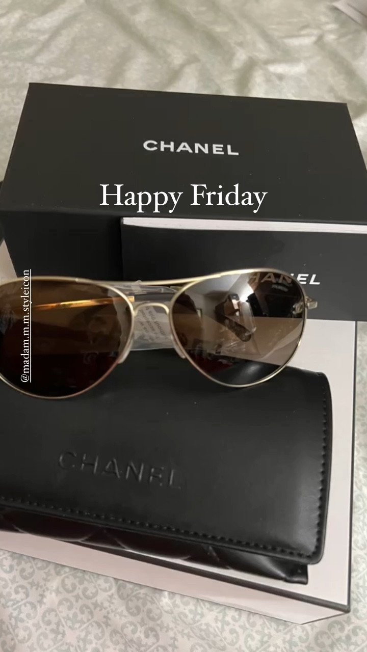 Chanel Classic Pilot Sunglasses 😎 

#LTKSeasonal #LTKGiftGuide #LTKbeauty