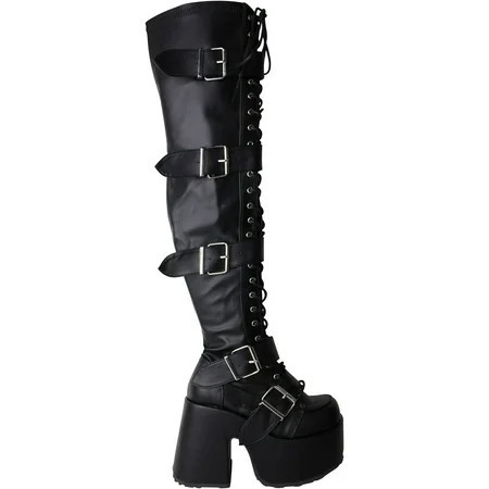 Demonia Camel-305 Black CAM305/BVL Women s Size 11 Medium | Walmart (US)