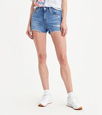 Levi's Women's High Rise Shorts, Ready Steady, 4 | Amazon.com | Amazon (US)