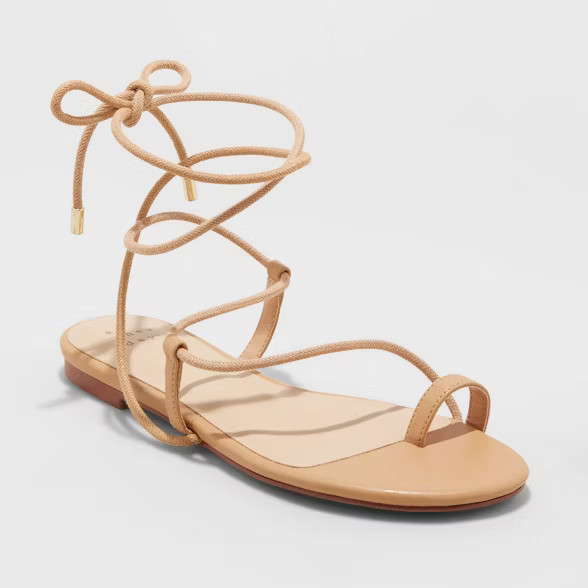 Women's Josie Lace Up Sandals - A New Day™ | Target