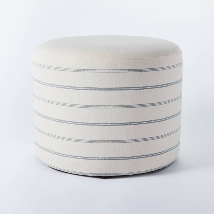 Lynwood Upholstered Round Cube - Threshold™ designed with Studio McGee | Target