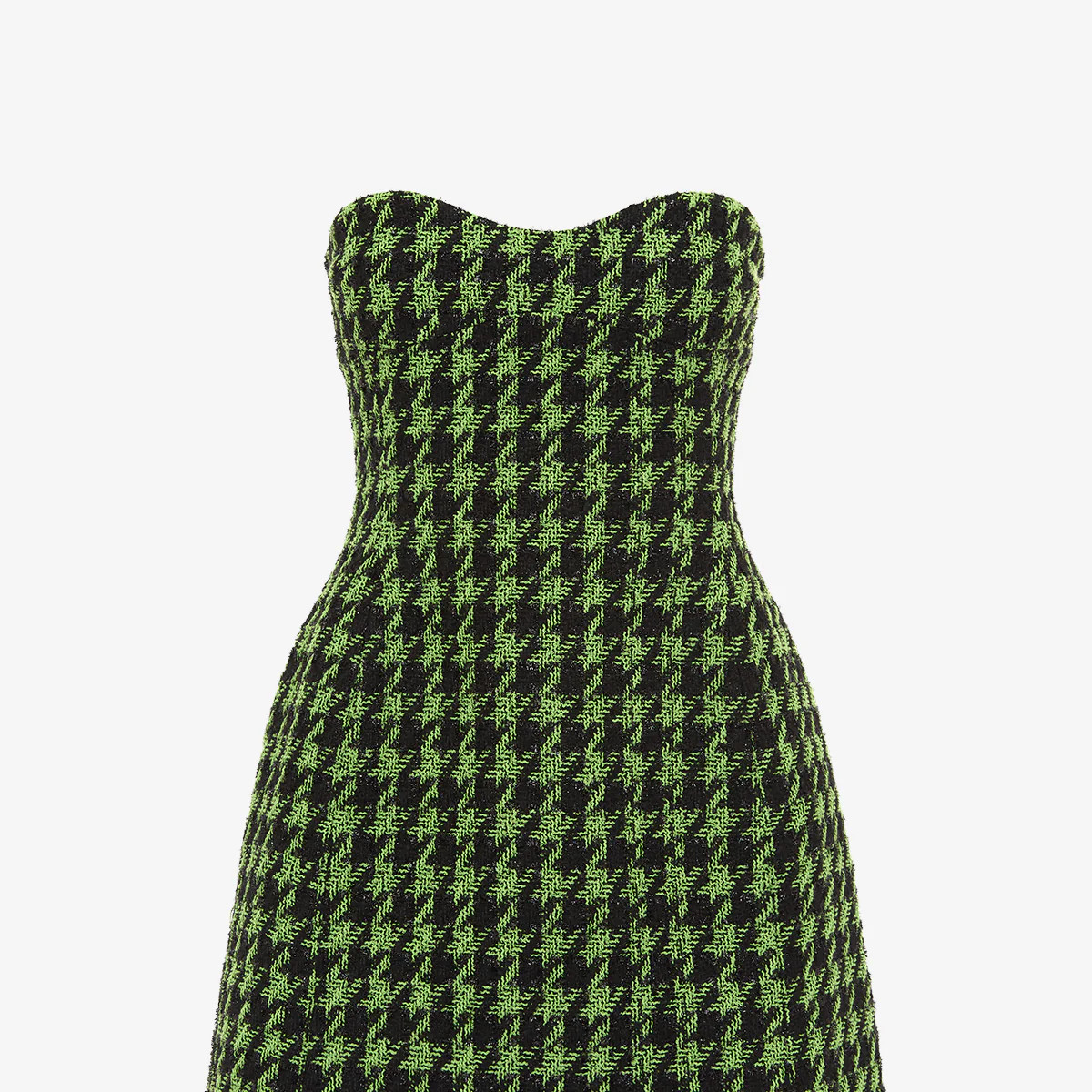 Rosario Tweed Mini Dress - Houndstooth | LEO LIN US