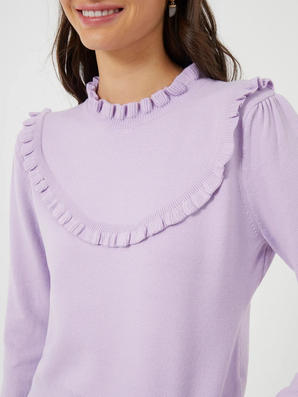 Babysoft Ruffle Sweater | French Connection (US)