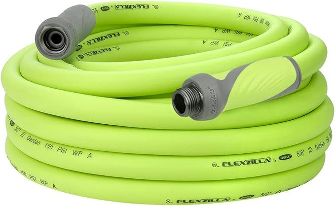 Flexzilla Garden Hose with SwivelGrip, 5/8 in. x 50 ft., Heavy Duty, Lightweight, Drinking Water ... | Amazon (US)