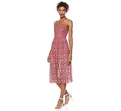 ASTR the label Women's Sleeveless Lace Fit & Flare Midi Dress | Amazon (US)