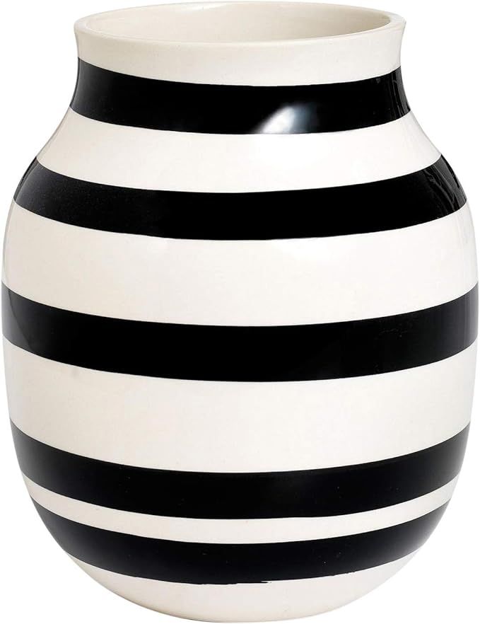 Kahler Omaggio Ceramic Vase - Height 200mm (7.9 In.) Diameter 165mm (6.5 In.) - Handmade Faience ... | Amazon (US)