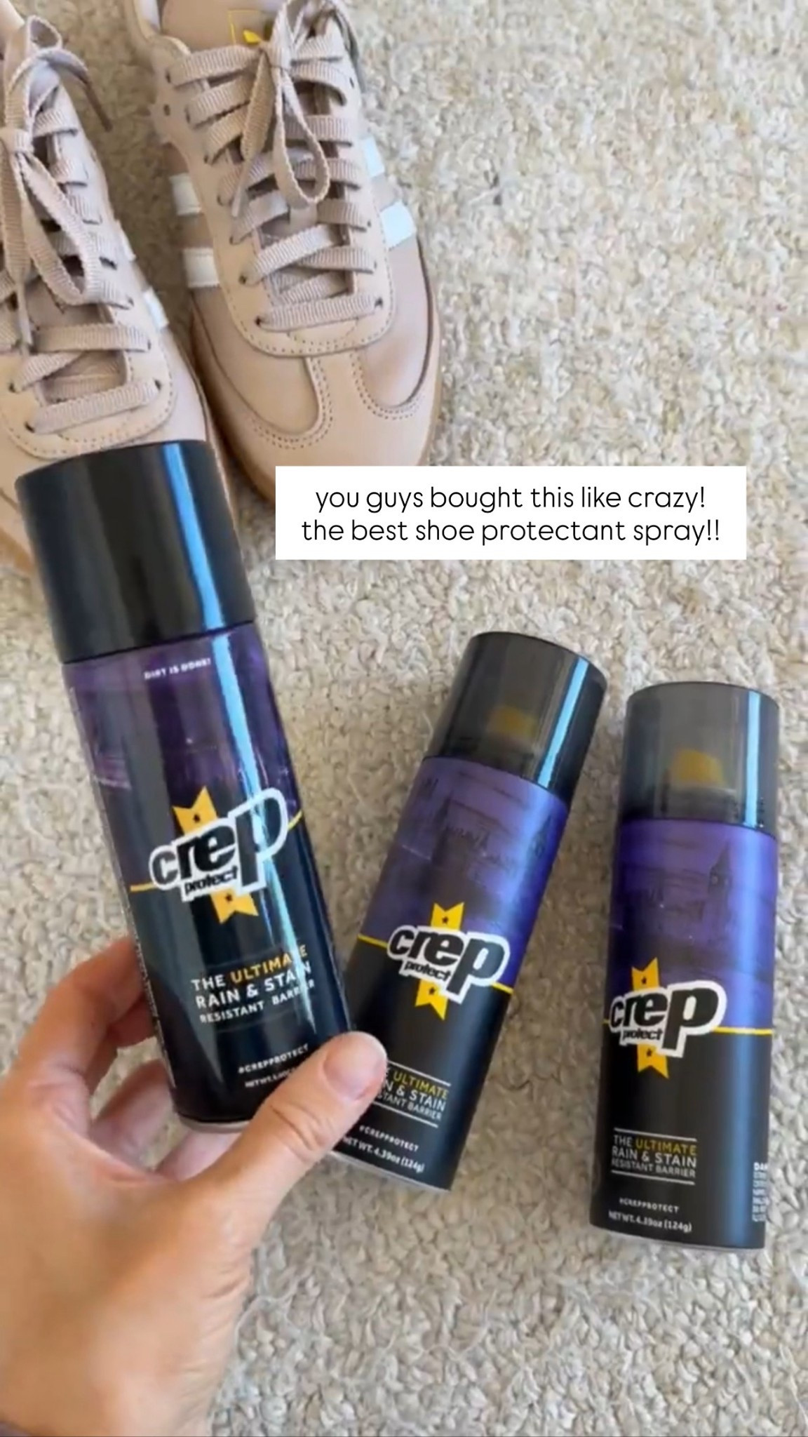 the best shoe protectant spray!! seriously keeps shoes looking like new! 

#LTKHoliday #LTKGiftGuide #LTKmomlife