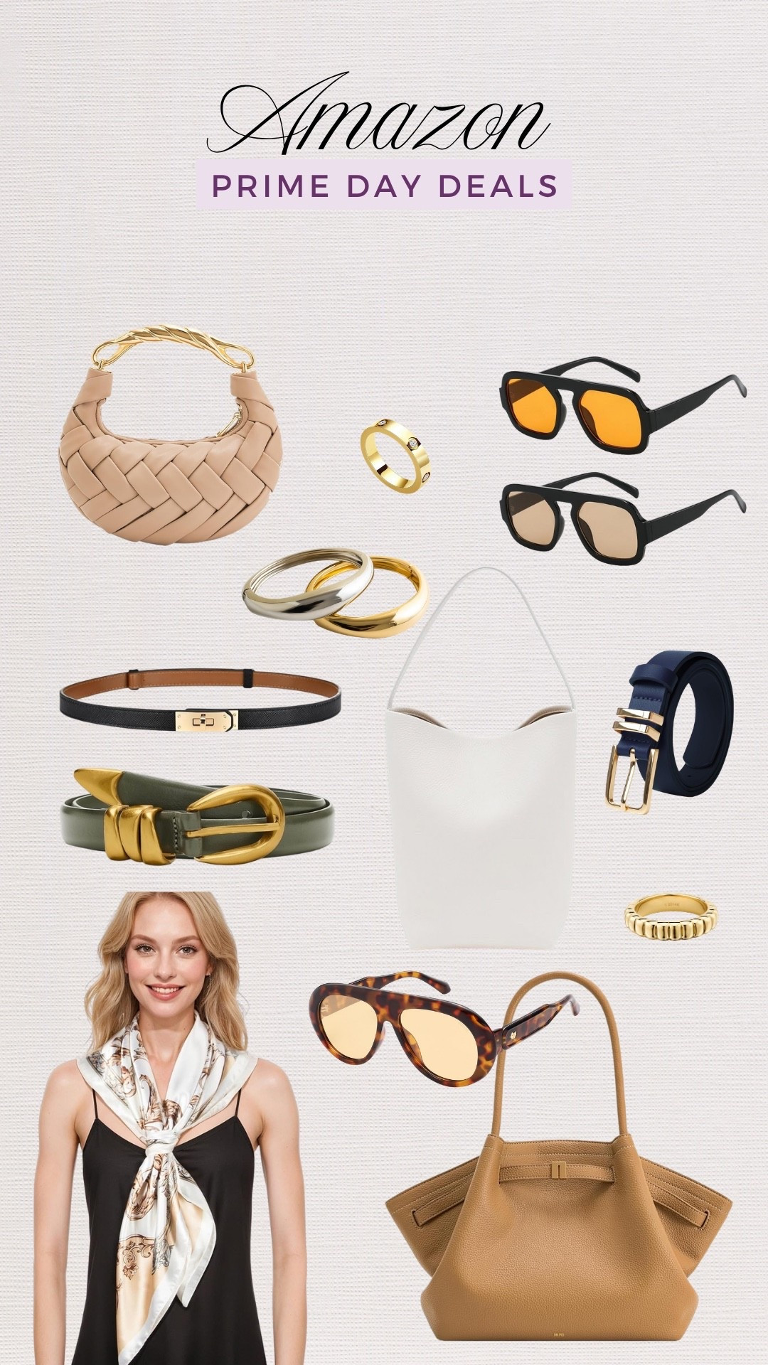 Prime day accessories jewelry belts and bag picks!