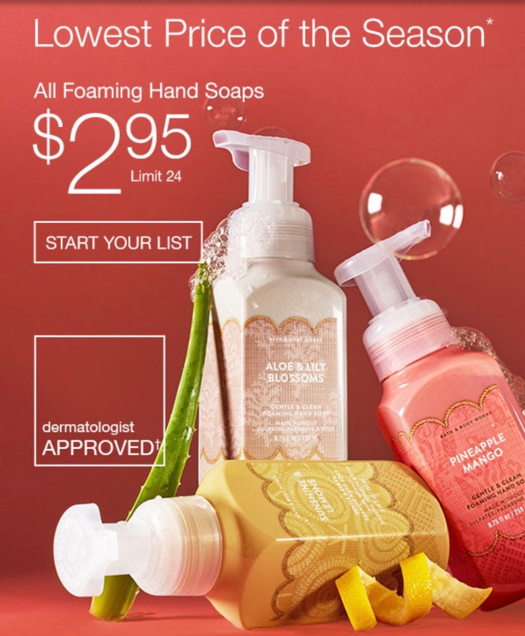 Bath & Body Works has their LOWEST price of the entire year on Hand Soaps today!!! 🧼 Only $2.95, with no code needed! So many amazing scents to choose from - excellent time to stock up for the season! 🌺 

#LTKSaleAlert #LTKBeauty #LTKselfcare