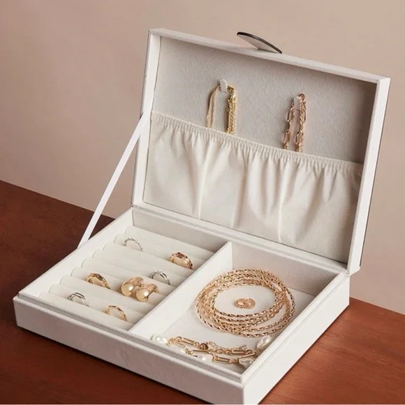Radley London Jewelry Box •  New In Packaging • White Vegan Leather | Poshmark