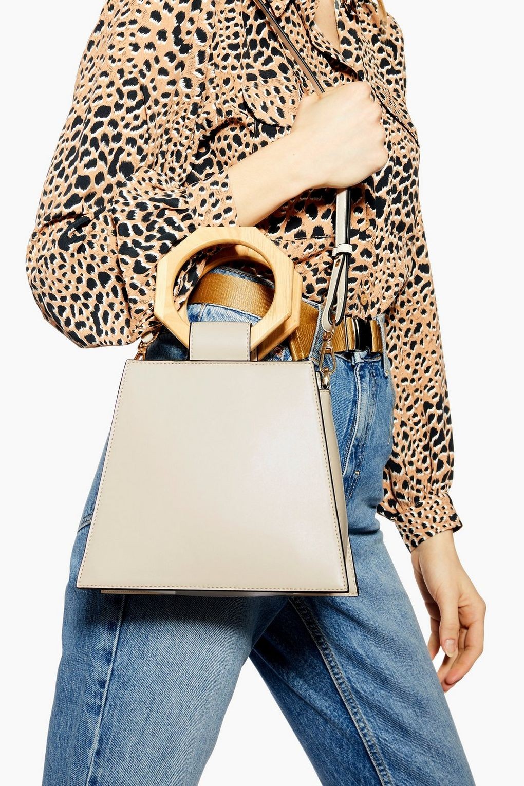 Harper Hexagon Handle Grab Bag | Topshop US