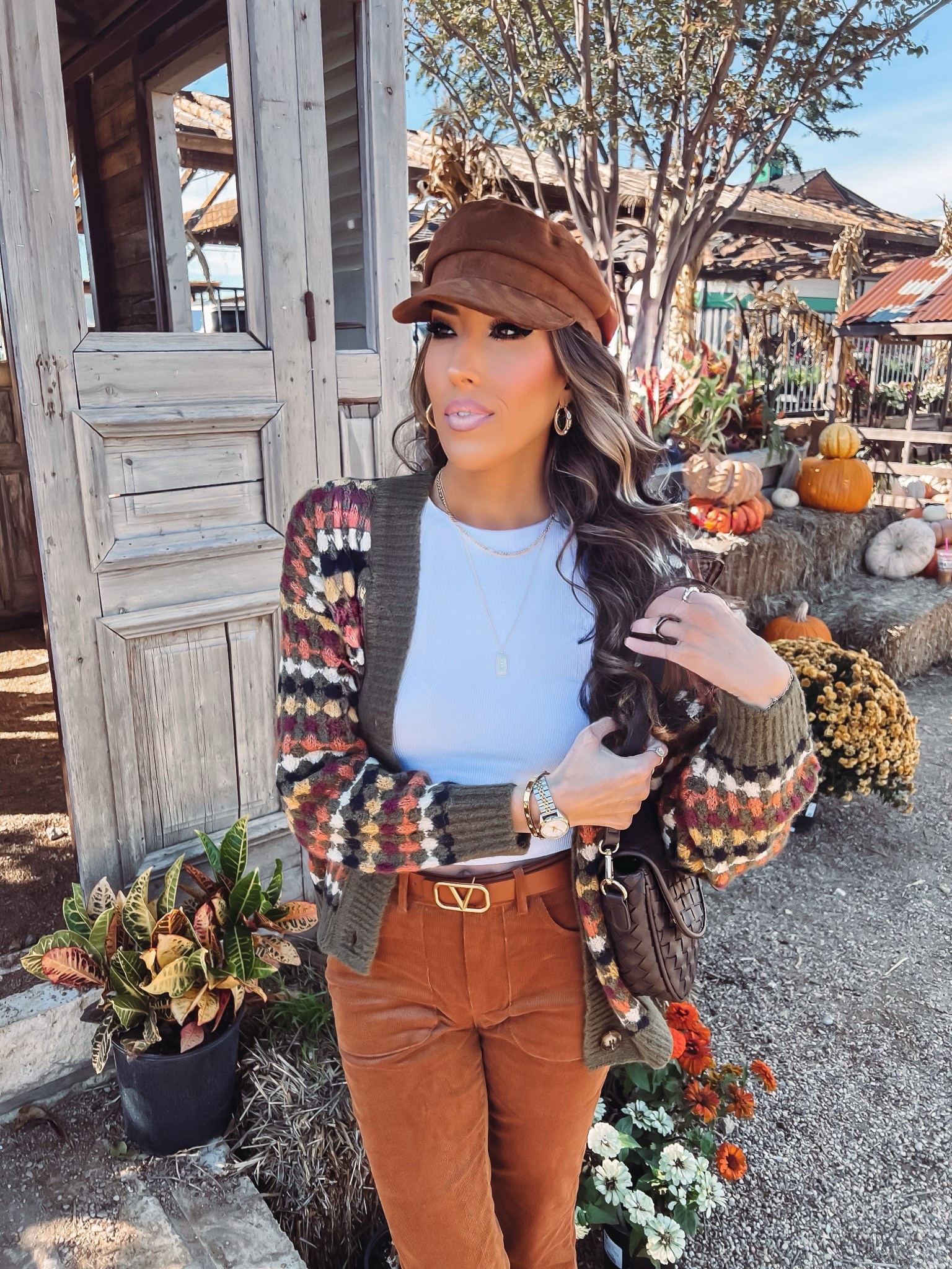 VICI Cozy Up Abstract Cardigan 
Use my code: BRIANNAJ30

Thanksgiving look

#LTKHoliday #LTKSeasonal #LTKSaleAlert