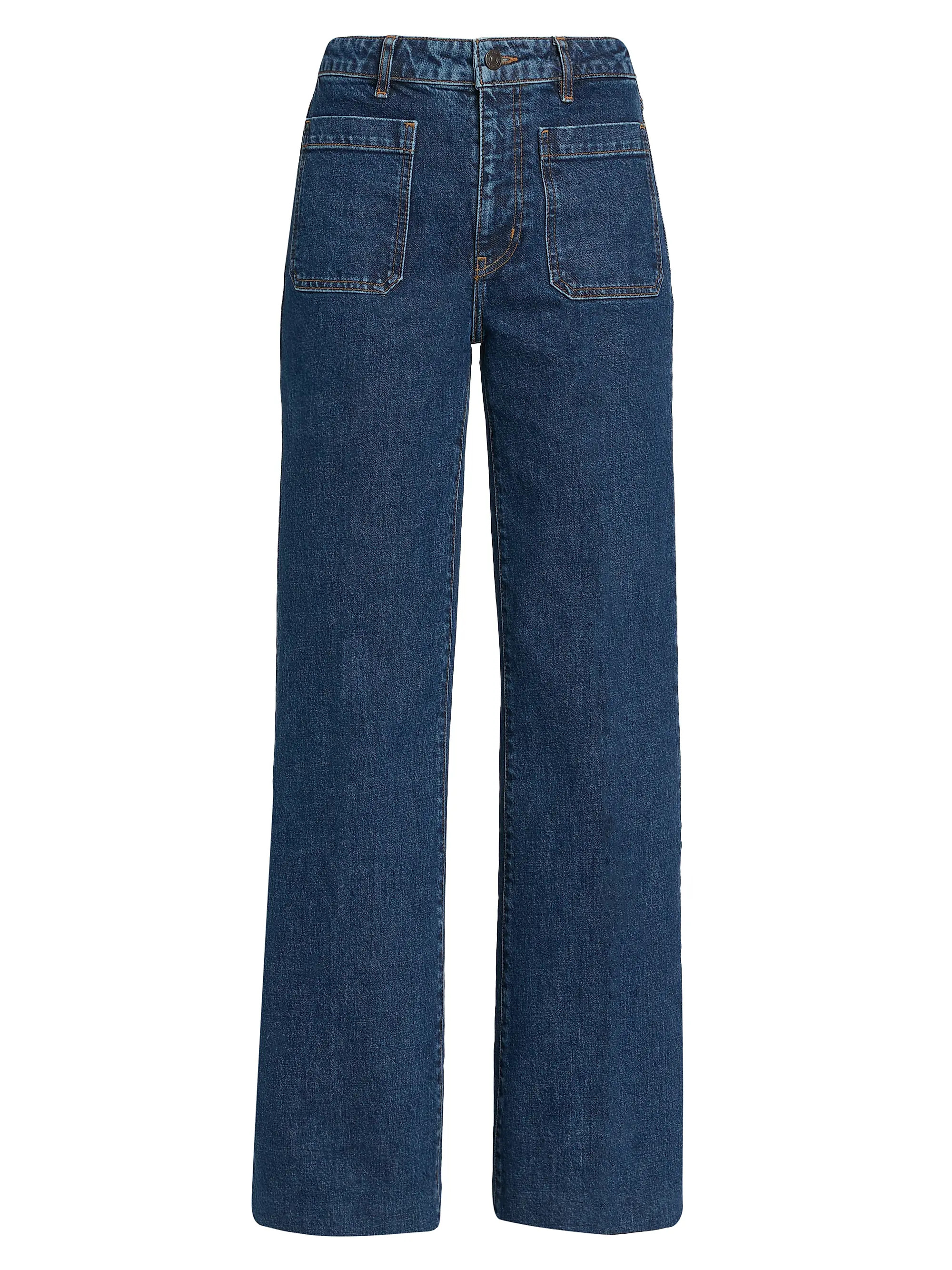 The Refined Patch Pocket Jeans | Saks Fifth Avenue