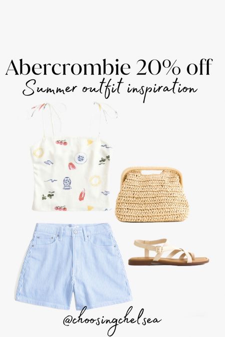 Abercrombie 20% off sale! Summer outfit inspiration  

#LTKmidsize #LTKsalealert #LTKSeasonal