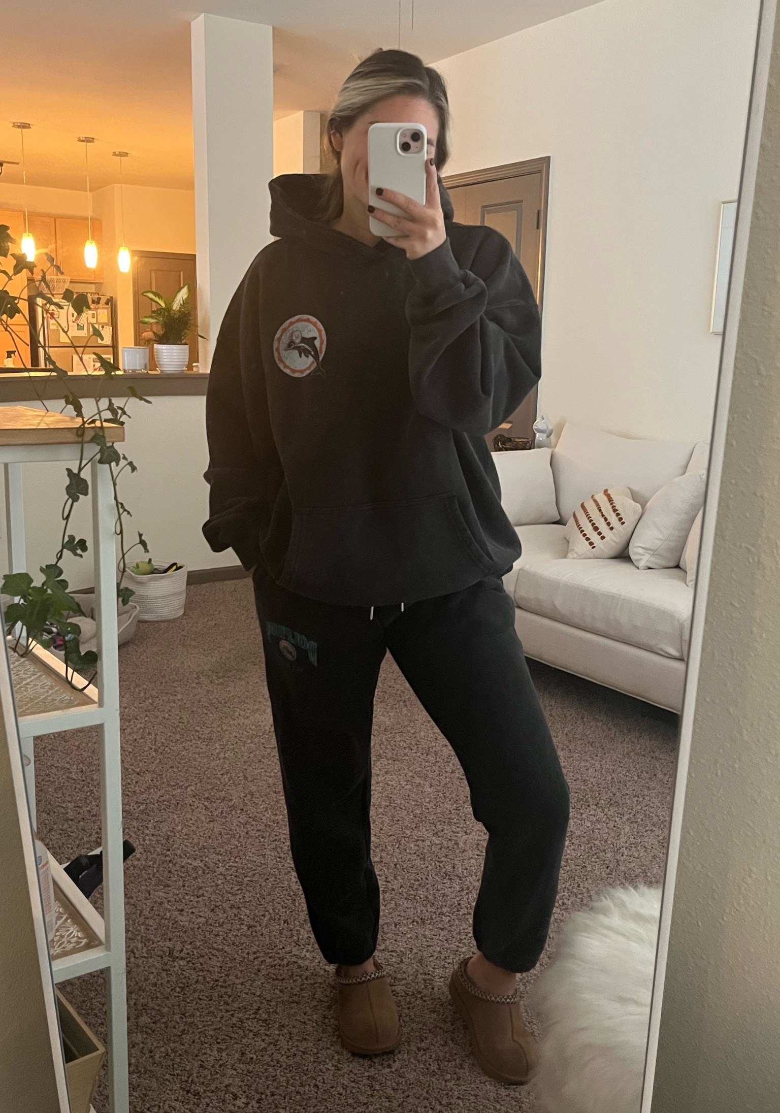 hoodie and sweatpants, sweat-set, NFL team logo, size medium 

#LTKunder100 #LTKstyletip