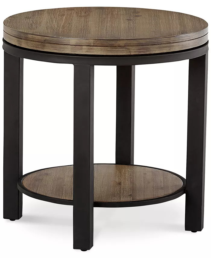 Canyon Round End Table, Created for Macy's | Macys (US)