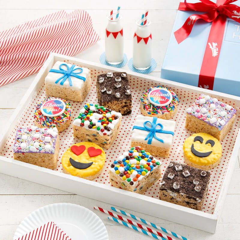 DELUXE RICE KRISPIE THANK YOU GIFT BOX
0.0 STAR RATING
WRITE A REVIEW
 | Mrs. Fields