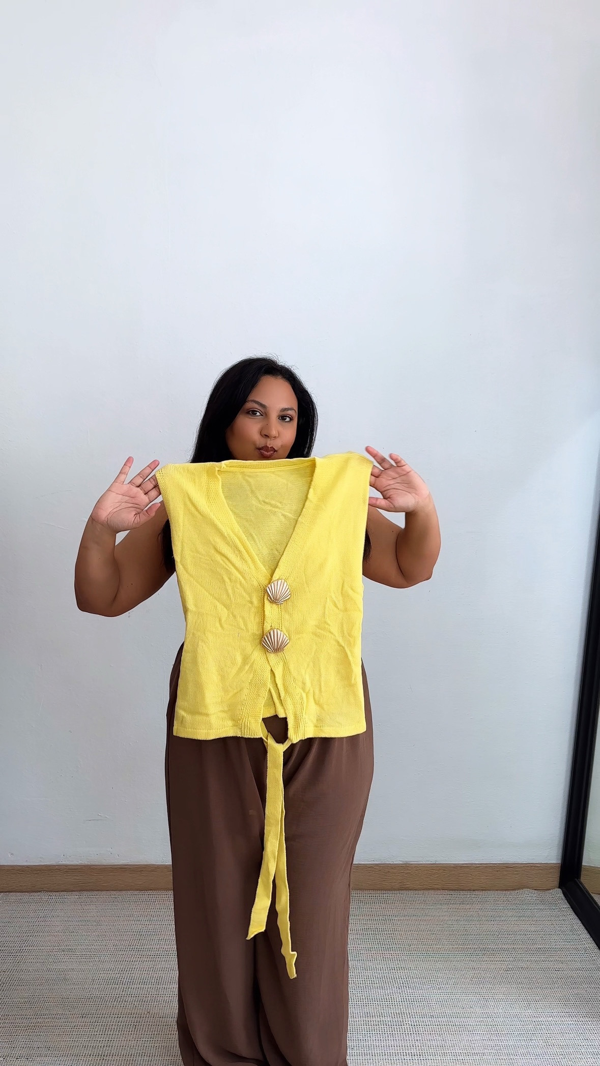Styling a butter yellow vest for summer

#vest #butteryellow #curvyoutfit #summerfashion #midsizefashion #curvesize 

#LTKmidsize #LTKcurves #LTKplussize