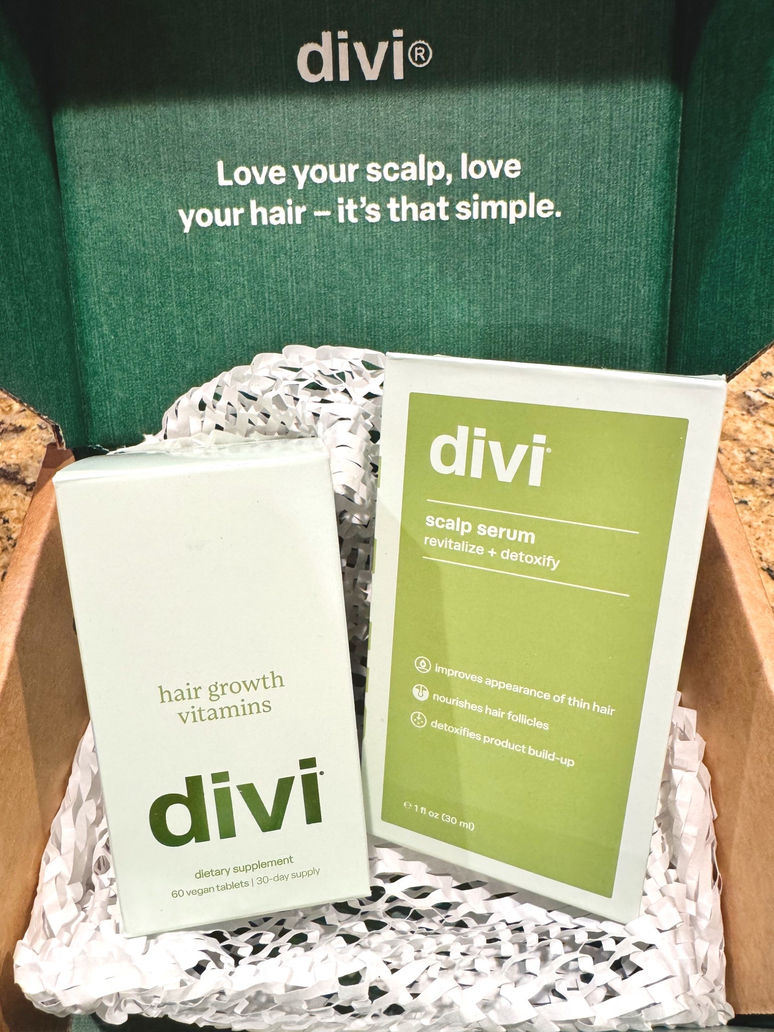 The duo I didn’t know I needed 👀

I’ve used the @Divi Official  scalp serum for years and swear by it…

but these vitamins?? actually so good (and minty which I was not expecting 😂)

You can break them in half, too which I love.

Trying them together now 🤞

#LTKBeauty #LTKselfcare #LTKdayinmylife