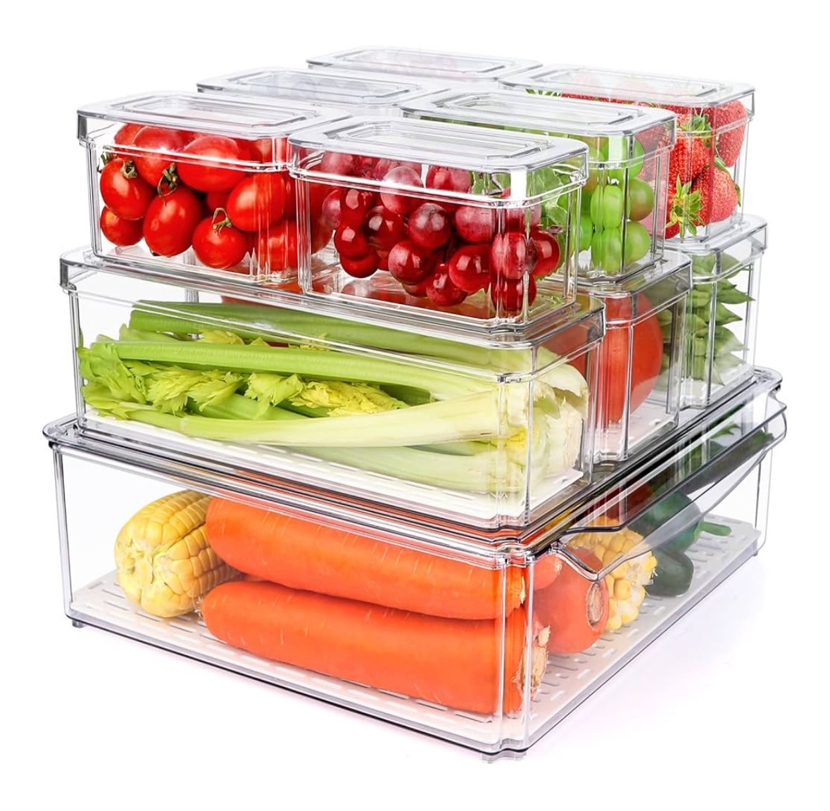 Make your own salad bar with these containers! I put them in my fridge and fill them up with my favorite ingredients making my salads super easy to put togethesalad

#LTKHome