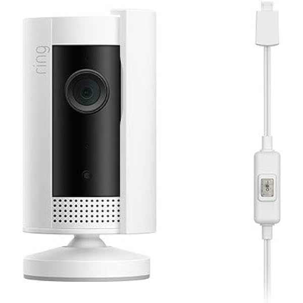 Ring Indoor Cam, Compact Plug-In HD security camera with two-way talk, White, Works with Alexa ... | Amazon (US)