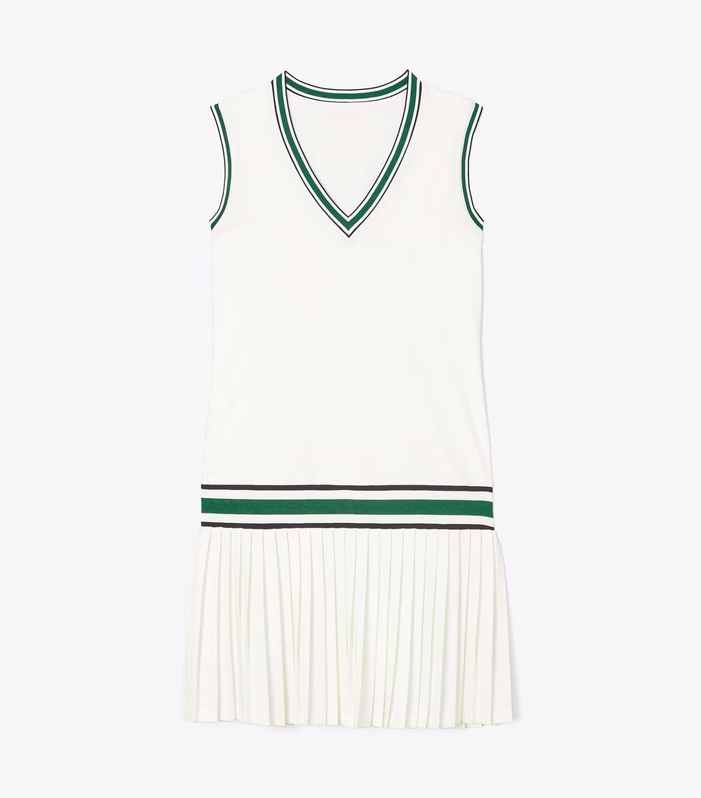 Performance V-Neck Tennis Dress: Women's Designer Dresses | Tory Sport | Tory Burch (US)