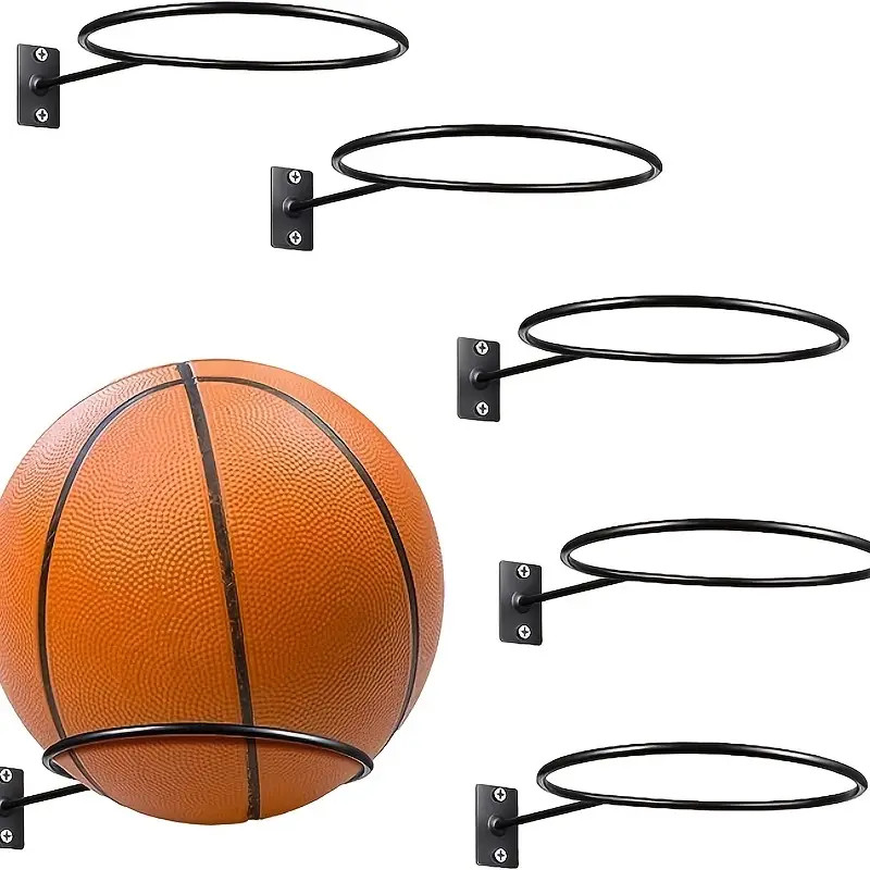 Wall Mounted Ball Storage Rack Display Stand For Basketball - Temu | Temu Affiliate Program