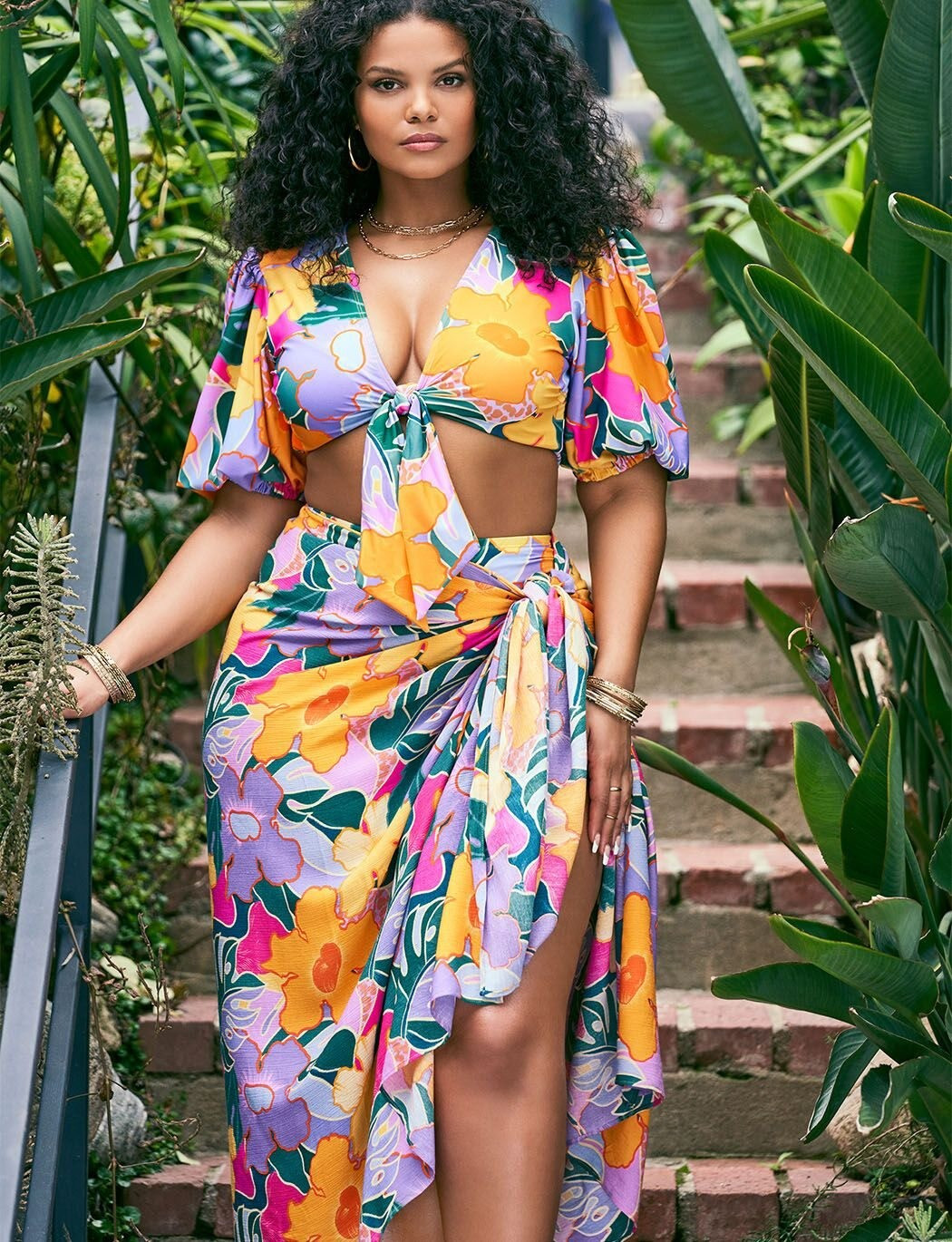 Sarong Wrap Skirt | Eloquii