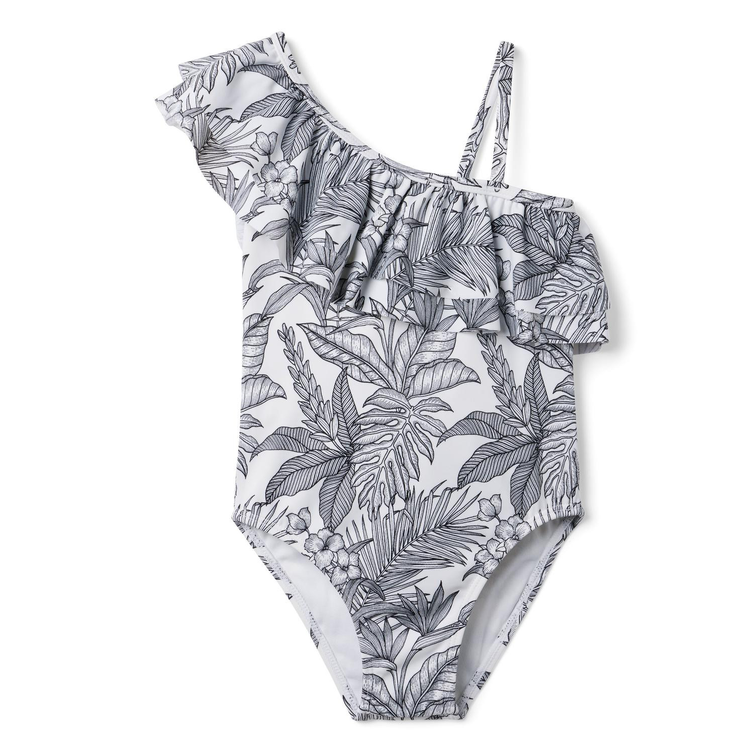 Palm Ruffle Swimsuit | Janie and Jack