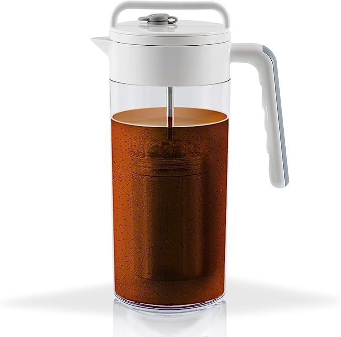 TOMIBA Cold Brew Coffee Maker One Quart 2022 Newest Patented Deluxe Tea Brewer BPA-Free Shatterpr... | Amazon (US)