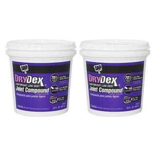 DAP DryDex 32 oz. Premium Lightweight Low Dust Joint Compound (2-Pack) 7079812385 | The Home Depot