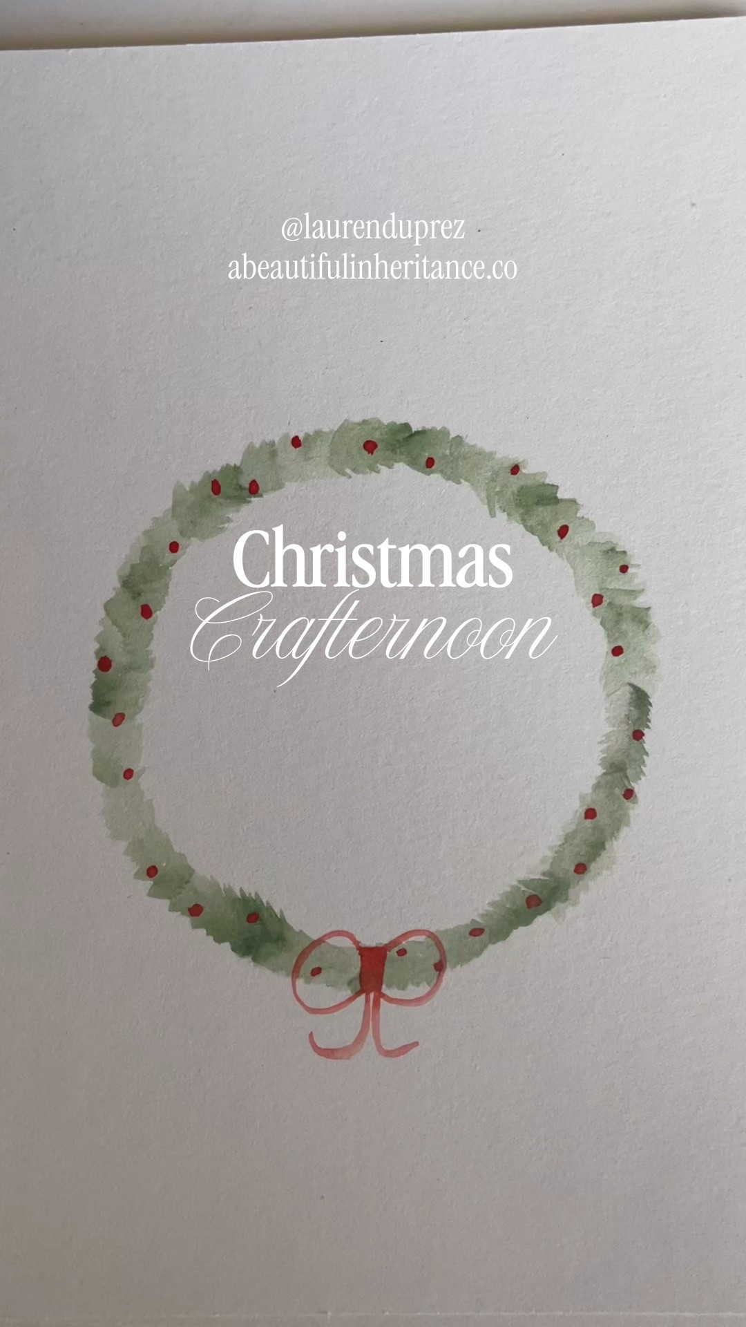 I had a cozy Christmas crafternoon and enjoyed making these wreath watercolor paintings! They were so so simple to make a can be used as cards or framed as art! 

#LTKselfcare #LTKFindsUnder50 #LTKHoliday