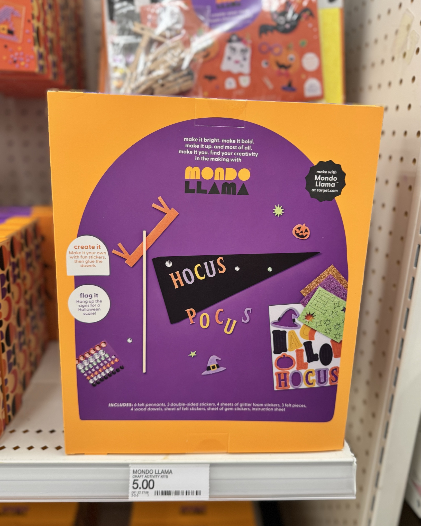 🎃 Target Halloween Crafts For Kids

I found the cutest Target Halloween crafts and linked every item in my LTK. These Mondo Llama Halloween crafts are perfect for family craft night, classroom parties, and easy weekend activities.

Crafts I am linking: color your own haunted house craft kit, Halloween foam art craft kit, create your own garland craft kit, Halloween photo frame craft kit, sticker scene craft kits, activity book craft, pumpkin craft kits, black cat craft kits, Hocus Pocus craft kit, window cling craft kit, magnet craft kits, and more Halloween crafts.

👉🏻 Shop everything in one place. Shop here on my LTK.

#LTKSeasonal #LTKFamily #LTKKids