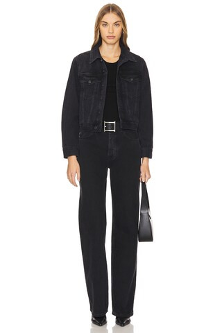 90's Jean Jacket in Rush | Revolve Clothing (Global)