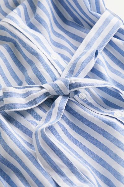 Linen-blend Shirt Dress | H&M (US + CA)