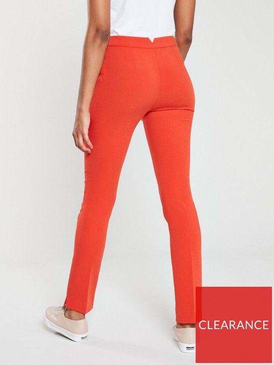 Tapered Leg Trouser - Orange | Very (UK)