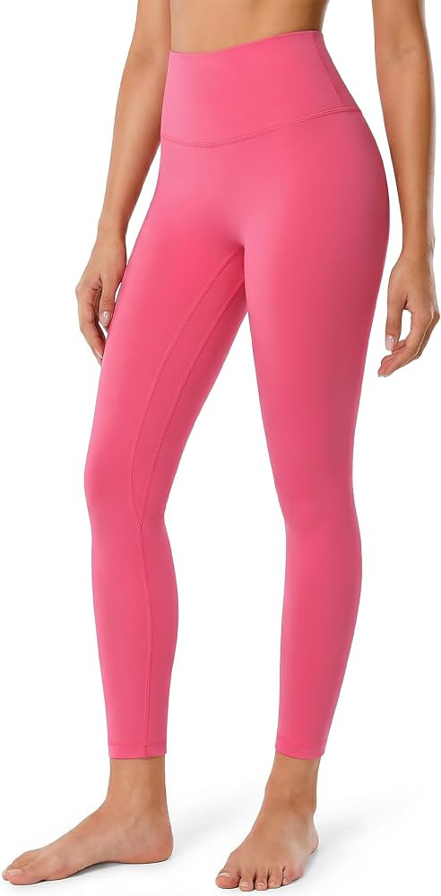Colorfulkoala Dreamlux No Front Seam Leggings for Women 25"/28" Inseam, Seamless High Waisted But... | Amazon (US)