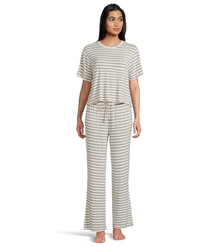 Honeydew Intimates All American PJ Set Women's Pajama Sets Black : LG, Jersey/Spandex | Zappos.com