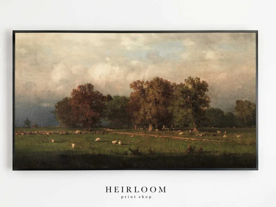 Samsung Frame TV Art  Vintage Painting  DIGITAL Art  Frame | Etsy | Etsy (US)