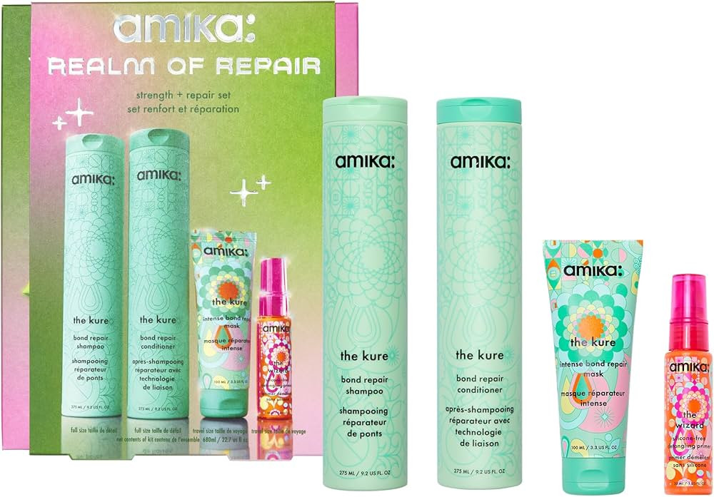 amika realm of repair strength + repair routine set | Amazon (US)
