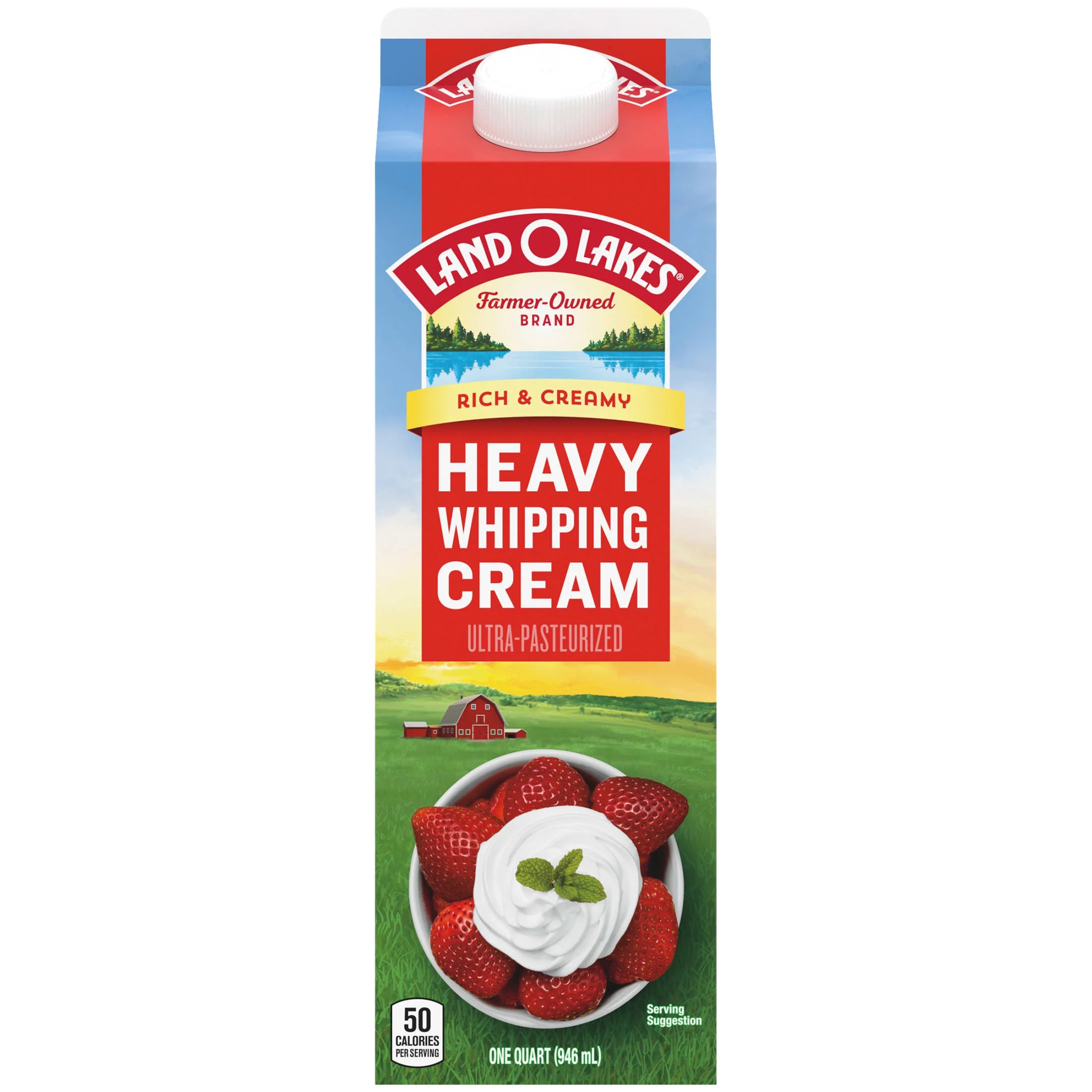 Land O Lakes Heavy Whipping Cream, 32 fl oz | Walmart (US)