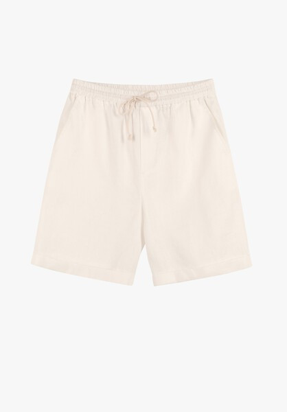 Turn Up Linen Shorts | Hush Homewear (UK)