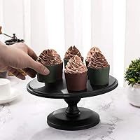 10-Inch Black Metal Classic Mini Decorative Cake & Dessert Pedestal Display Stand -MyGift Home | Amazon (US)