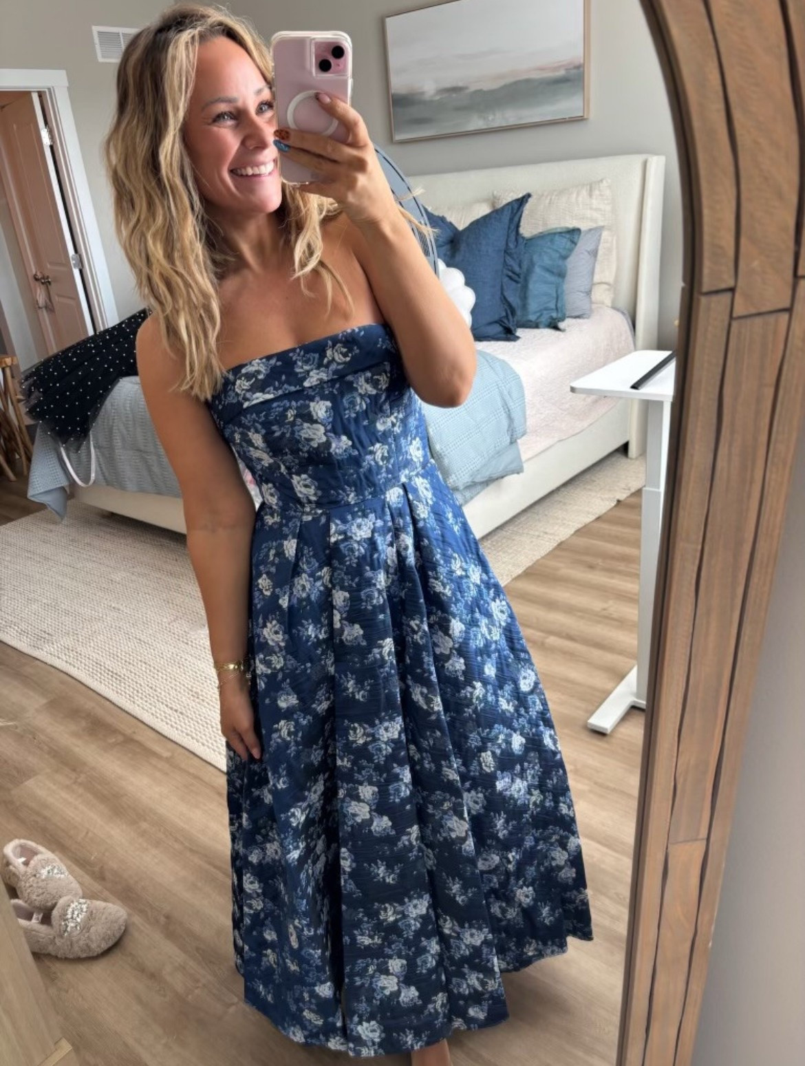 Wedding Guest Dress idea✨🤍 I usually size up 1 for event wear!💙

wedding guest dress, wedding guest dress idea, nippies, coco and eve, sequin dress, spring style, petite fashion, type B mom, Claire Tammaro 

#LTKSeasonal #LTKStyleTip #LTKWedding