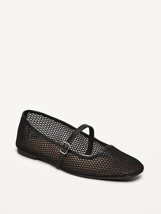 Mesh Mary Jane Ballet Flat | Old Navy (US)
